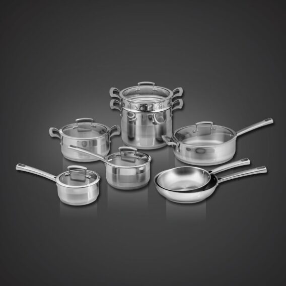 Bộ nồi Inox Junger JC-100 cao cấp 13 chi tiết